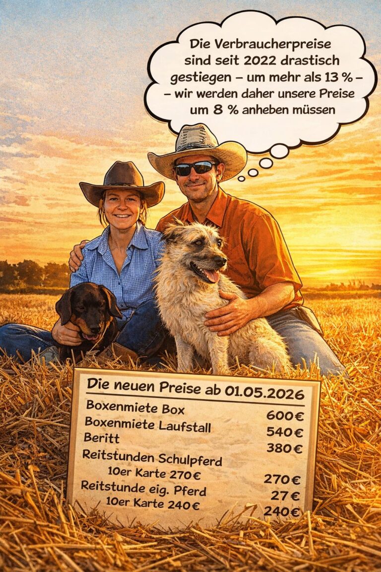 Preiserhöhung ab 01.05.2026